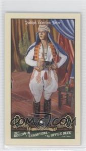 2011 Upper Deck Goodwin Champions - [Base] - Mini #123 - Rudolph Valentino