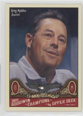 2011 Upper Deck Goodwin Champions - [Base] #11 - Greg Maddux