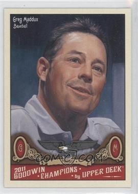 2011 Upper Deck Goodwin Champions - [Base] #11 - Greg Maddux