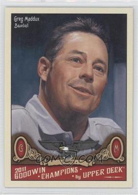 2011 Upper Deck Goodwin Champions - [Base] #11 - Greg Maddux