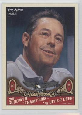 2011 Upper Deck Goodwin Champions - [Base] #11 - Greg Maddux