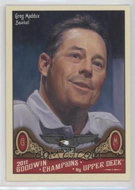 2011 Upper Deck Goodwin Champions - [Base] #11 - Greg Maddux