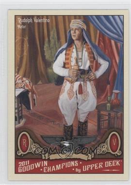 2011 Upper Deck Goodwin Champions - [Base] #123 - Rudolph Valentino