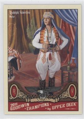 2011 Upper Deck Goodwin Champions - [Base] #123 - Rudolph Valentino