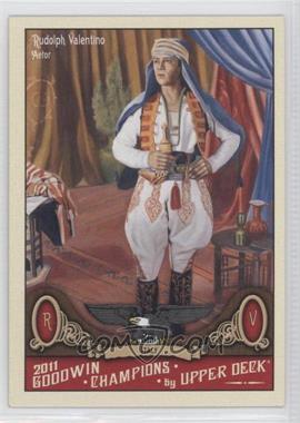 2011 Upper Deck Goodwin Champions - [Base] #123 - Rudolph Valentino