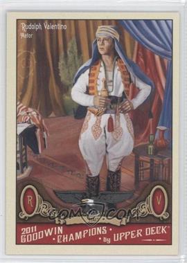 2011 Upper Deck Goodwin Champions - [Base] #123 - Rudolph Valentino