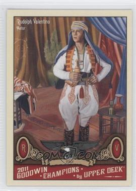 2011 Upper Deck Goodwin Champions - [Base] #123 - Rudolph Valentino