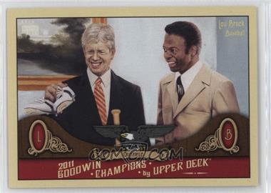 2011 Upper Deck Goodwin Champions - [Base] #19.2 - Lou Brock, Jimmy Carter