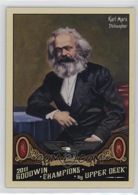 2011 Upper Deck Goodwin Champions - [Base] #204 - Karl Marx