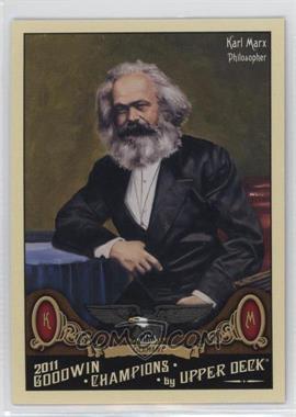 2011 Upper Deck Goodwin Champions - [Base] #204 - Karl Marx