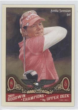 2011 Upper Deck Goodwin Champions - [Base] #31 - Annika Sorenstam