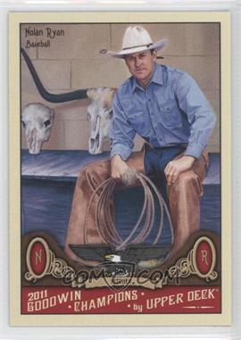 2011 Upper Deck Goodwin Champions - [Base] #38 - Nolan Ryan