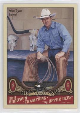 2011 Upper Deck Goodwin Champions - [Base] #38 - Nolan Ryan