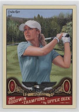 2011 Upper Deck Goodwin Champions - [Base] #63 - Cristie Kerr