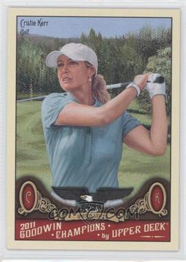 2011 Upper Deck Goodwin Champions - [Base] #63 - Cristie Kerr