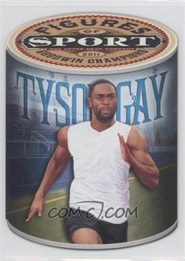 2011 Upper Deck Goodwin Champions - Figures of Sports Die-Cut #FS-5 - Tyson Gay