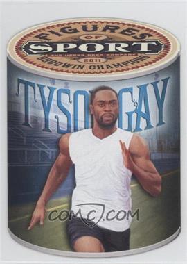 2011 Upper Deck Goodwin Champions - Figures of Sports Die-Cut #FS-5 - Tyson Gay