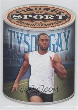 2011 Upper Deck Goodwin Champions - Figures of Sports Die-Cut #FS-5 - Tyson Gay