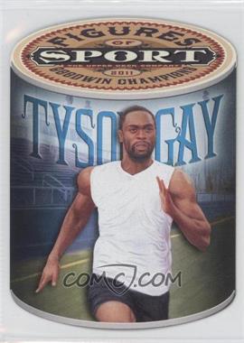 2011 Upper Deck Goodwin Champions - Figures of Sports Die-Cut #FS-5 - Tyson Gay
