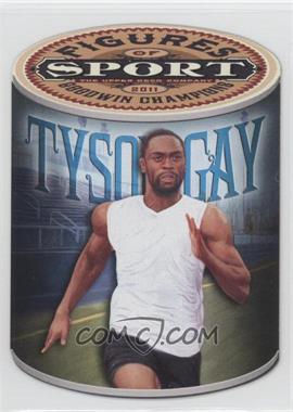 2011 Upper Deck Goodwin Champions - Figures of Sports Die-Cut #FS-5 - Tyson Gay