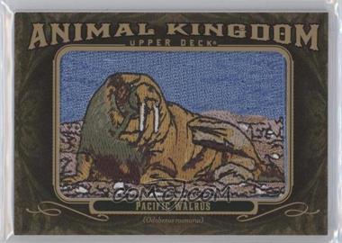 2011 Upper Deck Goodwin Champions - Multi-Year Issue Animal Kingdom Manufactured Patches #AK-22 - Pacific Walrus 