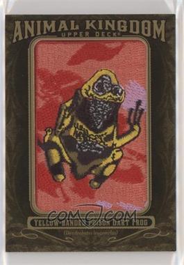 2011 Upper Deck Goodwin Champions - Multi-Year Issue Animal Kingdom Manufactured Patches #AK-23 - Yellow-banded Poison Dart Frog 