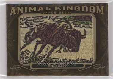 2011 Upper Deck Goodwin Champions - Multi-Year Issue Animal Kingdom Manufactured Patches #AK-39 - Wildebeest 