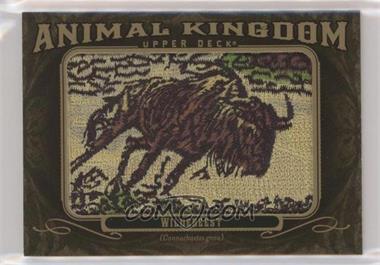 2011 Upper Deck Goodwin Champions - Multi-Year Issue Animal Kingdom Manufactured Patches #AK-39 - Wildebeest 
