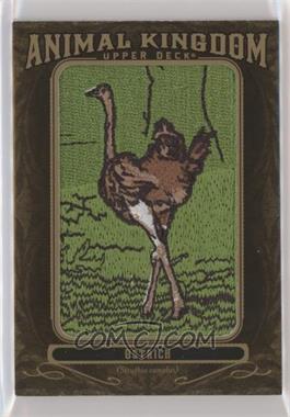 2011 Upper Deck Goodwin Champions - Multi-Year Issue Animal Kingdom Manufactured Patches #AK-47 - Ostrich 