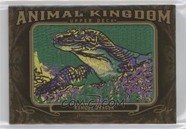 2011 Upper Deck Goodwin Champions - Multi-Year Issue Animal Kingdom Manufactured Patches #AK-70 - Komodo Dragon 