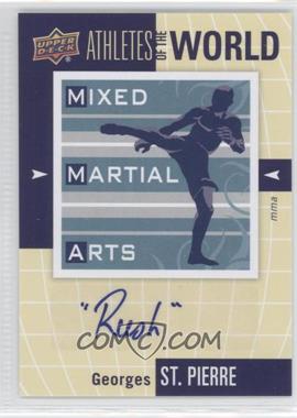 2011 Upper Deck World of Sports - Athletes of the World #AW-GS - Georges St. Pierre