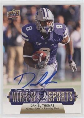 2011 Upper Deck World of Sports - [Base] - Autographs #112 - Daniel Thomas