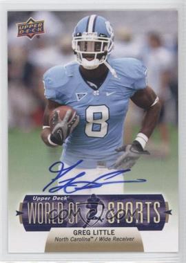 2011 Upper Deck World of Sports - [Base] - Autographs #124 - Greg Little