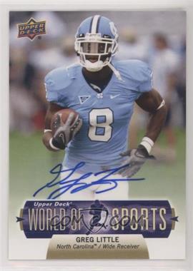 2011 Upper Deck World of Sports - [Base] - Autographs #124 - Greg Little