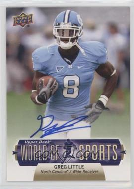 2011 Upper Deck World of Sports - [Base] - Autographs #124 - Greg Little