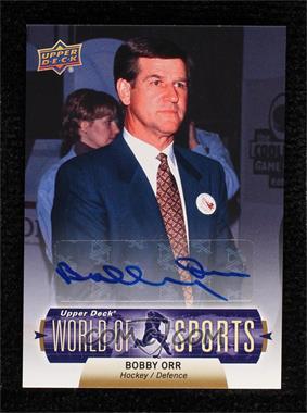 2011 Upper Deck World of Sports - [Base] - Autographs #370 - Bobby Orr
