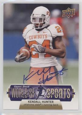 2011 Upper Deck World of Sports - [Base] - Autographs #96 - Kendall Hunter