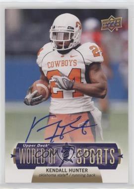 2011 Upper Deck World of Sports - [Base] - Autographs #96 - Kendall Hunter