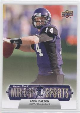 2011 Upper Deck World of Sports - [Base] #102 - Andy Dalton