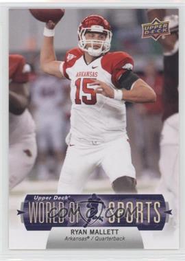 2011 Upper Deck World of Sports - [Base] #110 - Ryan Mallett