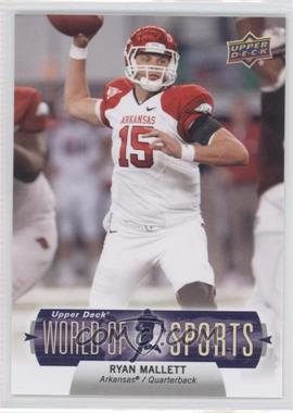 2011 Upper Deck World of Sports - [Base] #110 - Ryan Mallett