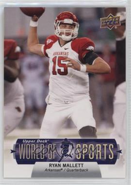 2011 Upper Deck World of Sports - [Base] #110 - Ryan Mallett