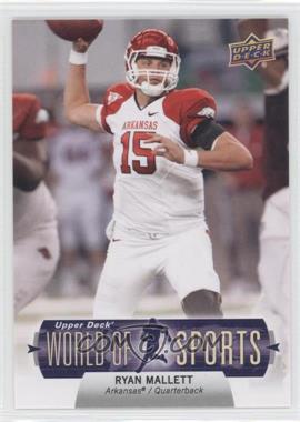 2011 Upper Deck World of Sports - [Base] #110 - Ryan Mallett