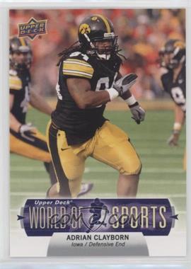 2011 Upper Deck World of Sports - [Base] #120 - Adrian Clayborn