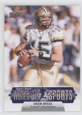 2011 Upper Deck World of Sports - [Base] #140 - Drew Brees