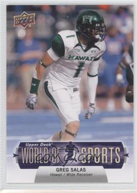 2011 Upper Deck World of Sports - [Base] #142 - Greg Salas