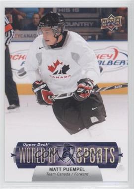 2011 Upper Deck World of Sports - [Base] #160 - Matt Puempel