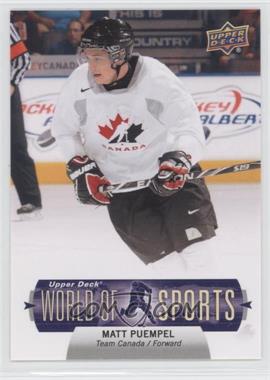 2011 Upper Deck World of Sports - [Base] #160 - Matt Puempel