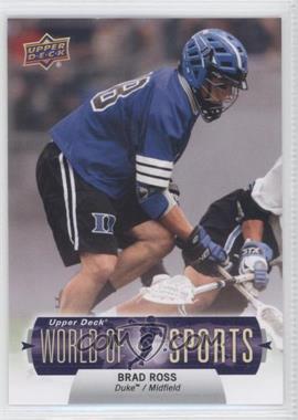 2011 Upper Deck World of Sports - [Base] #180 - Brad Ross