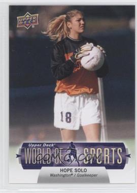 2011 Upper Deck World of Sports - [Base] #266 - Hope Solo